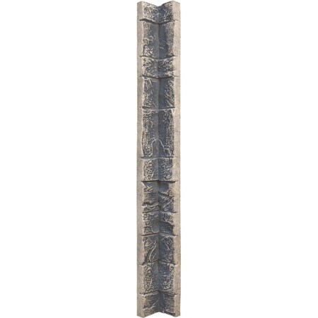 Ekena Millwork Universal Inside Corner for StoneWall Faux Stone Siding Panels PNUIC03X48LG